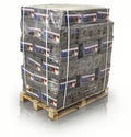 Hamann achthoekige hardhoutbriketten met gat – pallet 960 kg