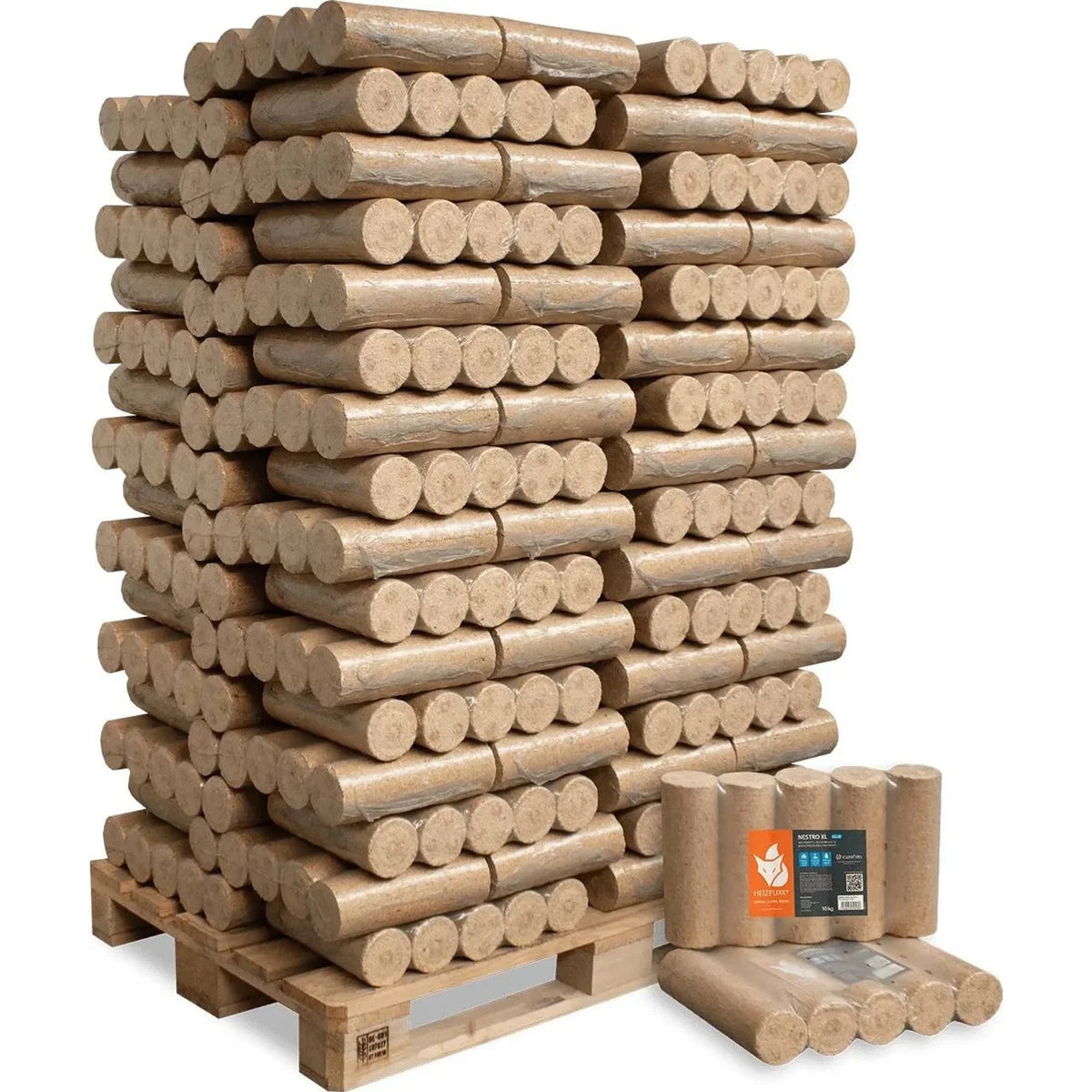 Nestro XL naaldhoutbriketten – pallet 960 kg