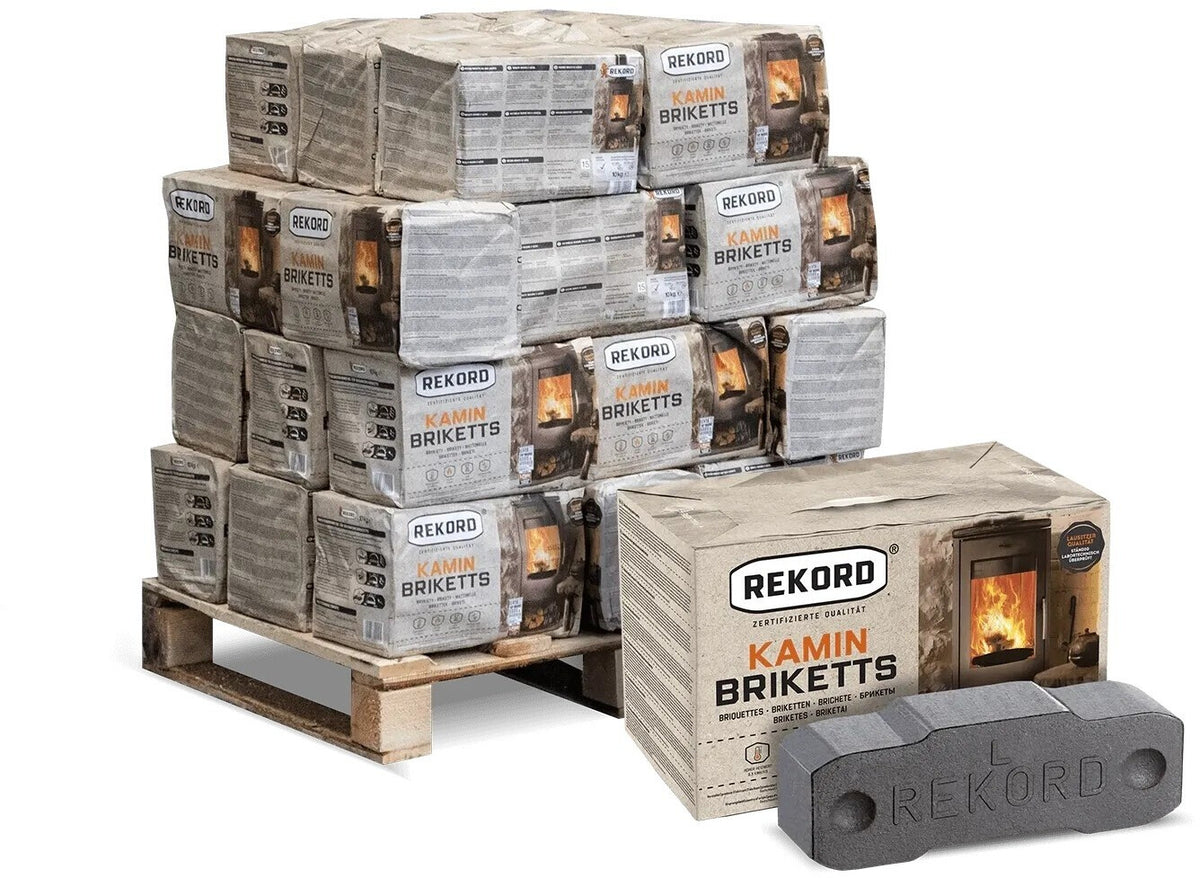 Paligo bruinkoolbriketten – 300 kg (30 pakken van 10 kg)